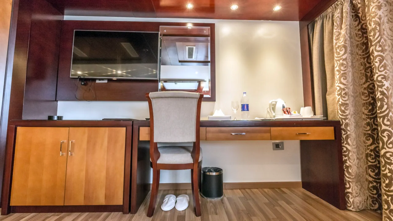 Blue Shadow I Blue Shadow 1: A luxurious cruise on the Nile River, offering an upscale experience with excellent services and modern facilities to explore historical landmarks.